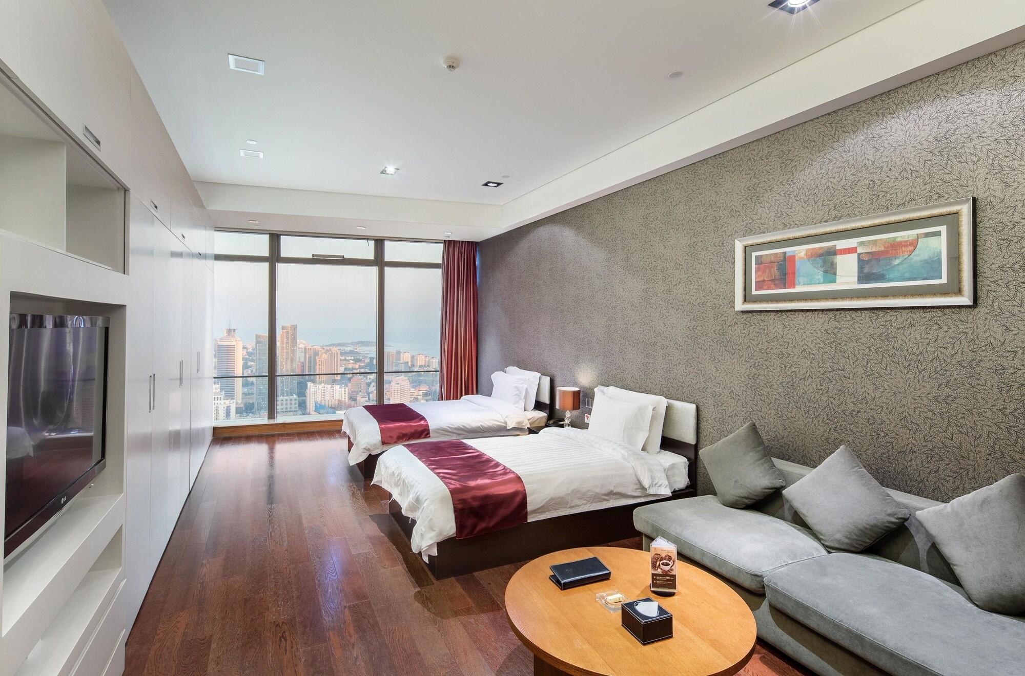 Grand Madison Qingdao Harbour-View Central（Former Qingdao Farglory Hotel） Екстериор снимка