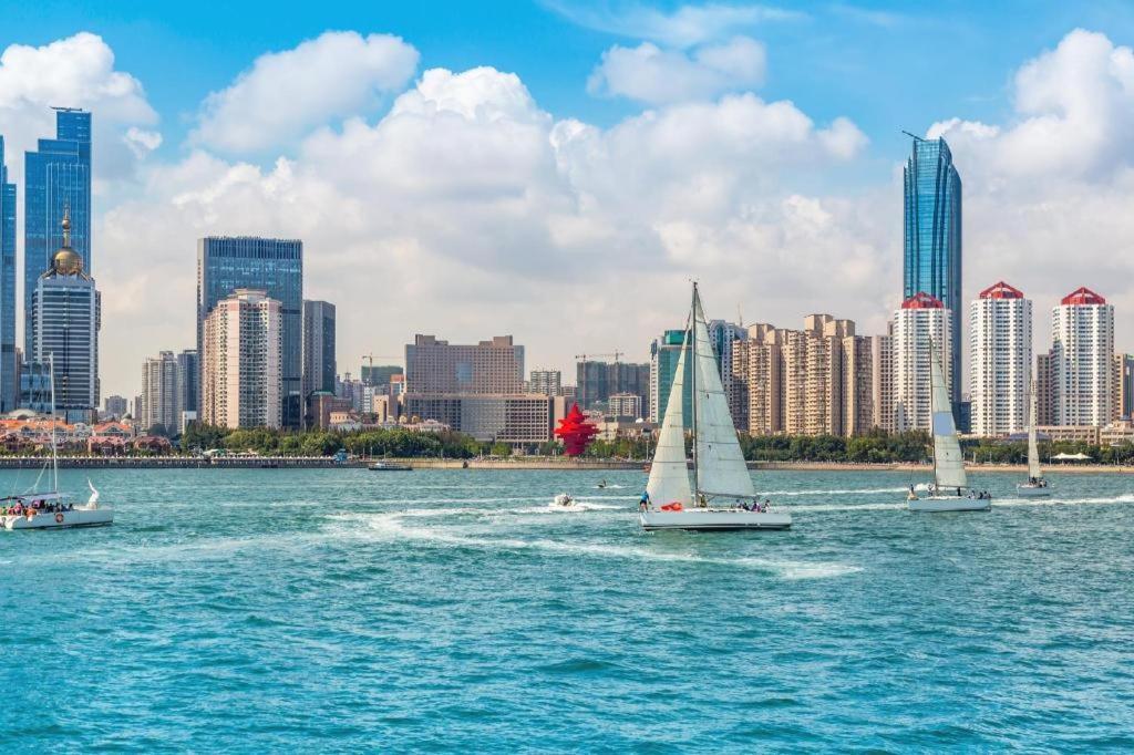 Grand Madison Qingdao Harbour-View Central（Former Qingdao Farglory Hotel） Екстериор снимка