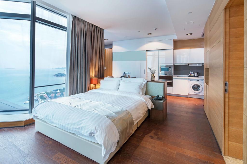 Grand Madison Qingdao Harbour-View Central（Former Qingdao Farglory Hotel） Екстериор снимка